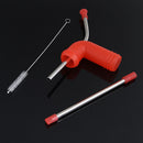 Beer Snorkel Funnel Drink Bong Bucks Hens Straw for Party Bar (A Red) Newly