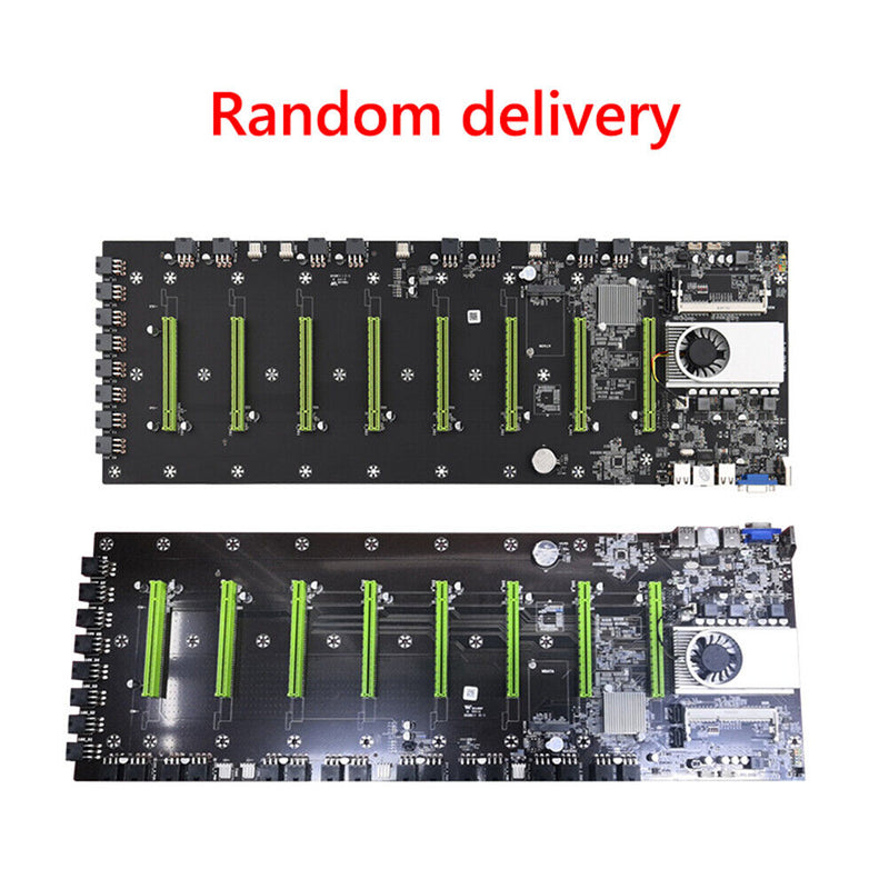 BTC-D37 Mining Motherboard Expandable 8 PCIE 16X USB2.0 DDR3 SODIMM Slot