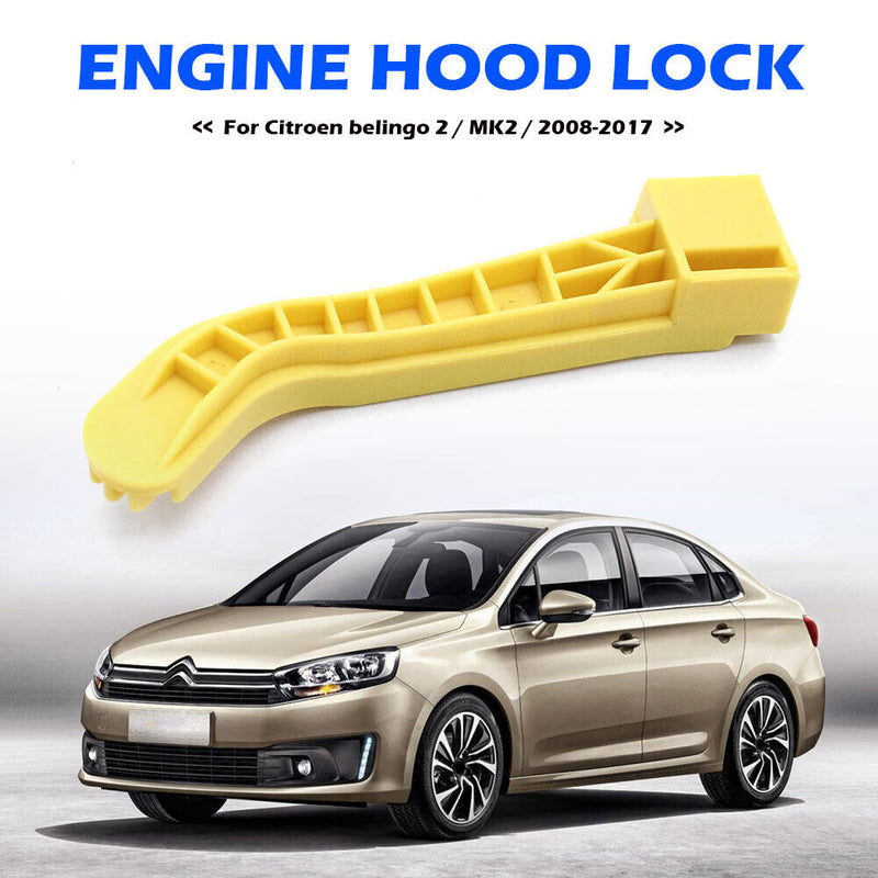 Hood Bonnet Lock Catch Handle for Peugeot Partner Citroen Berlingo 08-07 79