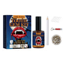 DIY Tooth Jewelry Gems Kit Sturdy Dental Drill Set Box for Halloween Decoration