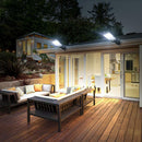 LED Solar Powered PIR Motion Sensor Lamp Outdoor Garden Security Wall Light x 1