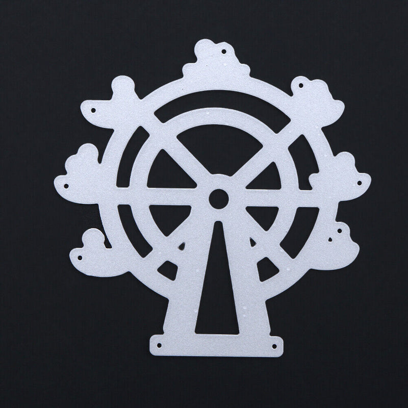 Ferris Wheel DIY Metal Embroidery Craft Stencil Cutting Die