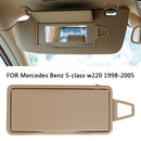 Car Sun Visor Shade Board Car Makeup Mirror Cover Case for Benz S-Class W220