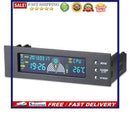 5.25in Bay Front LCD Panel 3 Fan Speed Controller CPU Temperature Sensor