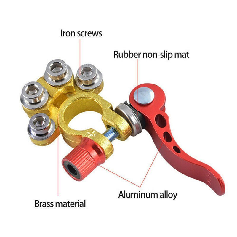 Disconnect Battery Main Cable Post Connectors Clamps Battery Terminals