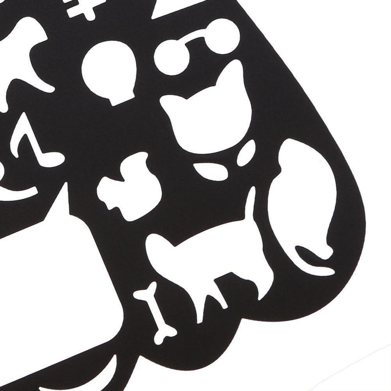 Decorative Painting Template Cat Paper Cards Durable Scrapbook Album