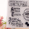 Silicone Clear Stamps Christmas Santa Claus for DIY Scrapbook/Photo Album