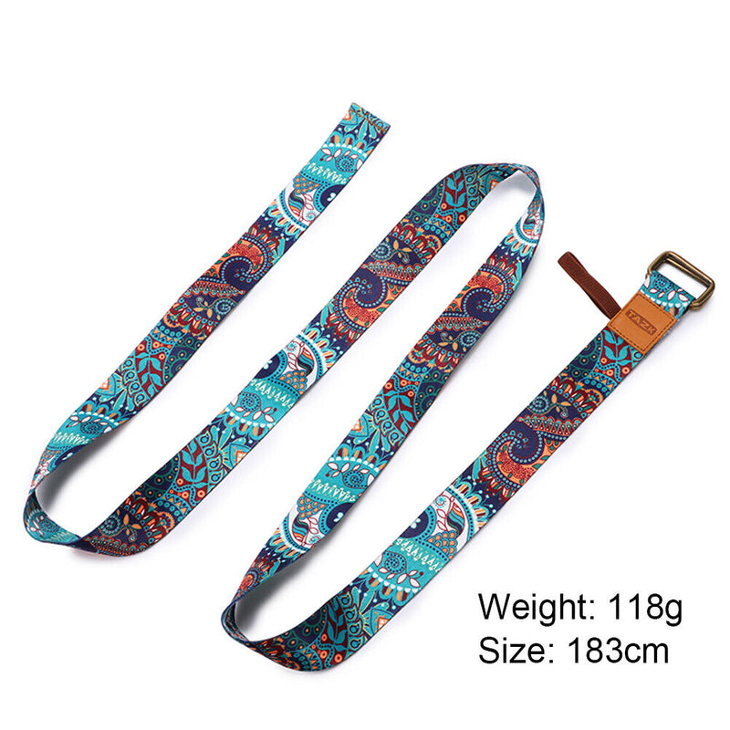 Yoga Strap Belt Elastic Dance Stretch Fitness Exercise Resistance Band (A2)