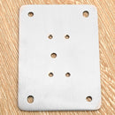 Cabinet Cupboard Furniture Stainless Steel Hinge Repair Plate w/ Mounting S