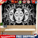 Abstract Sun Moon Wall Hanging Tapestry Room Decor Background (100x75cm)