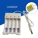 Generic 4 Slot Battery Chargers AA/AAA Rechargeable Ni-MH Batteries Hot V8H0