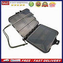 Portable Plastic Fishing Tackle Box Hooks Lures Baits Storage Case Fishing