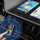 Wireless Car Bluetooth FM Transmitter MP3 Radio Adapter USB Charger AA A I5P7