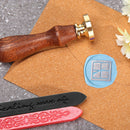 Sword Dance Round Wax Sealing Stamp Head for Wedding Invitation Gifts Craft Tool