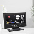 Weather Station Humidity Thermometer Snooze Alarm Clock Calendar Alarm Clock