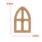 DIY Crafts Card Decor Scrapbooking Frame Carved Embellishment Wooden Ornaments