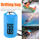 Waterproof Dry Bag Pack Sack Swimming Kayaking Boat Trekking (10L Sky Blue)