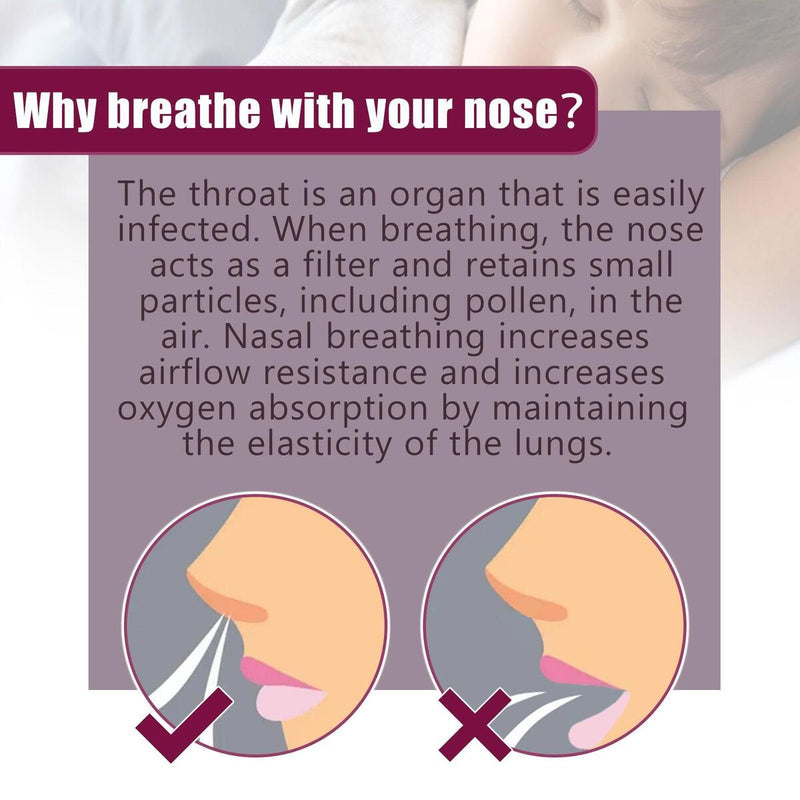 30Pcs/Box Mouth Tape Anti Snoring Mouth Tape Sleep Strips For Children Patches