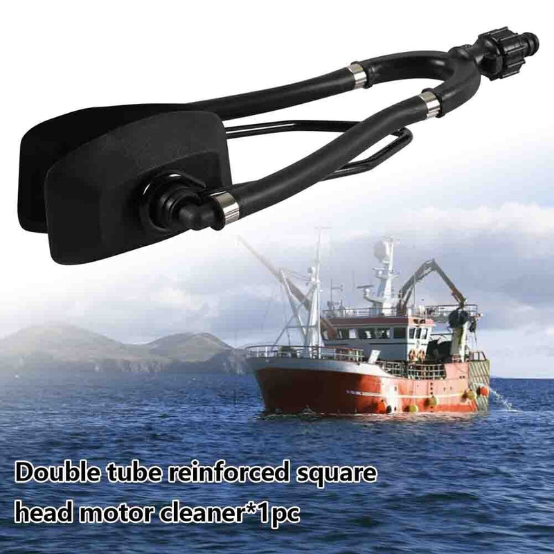 Boat Marine Engine Flushes Sand Dual Water Feed Outboard Motor Flusher Newly