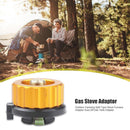 Outdoor Camping Split Type Stove Furnace Adaptor Auto-off Gas Tank Adapter Newly