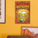 Retro Wine Beer Plaque Metal Tin Signs Painting Home Wall Art (Authentic)