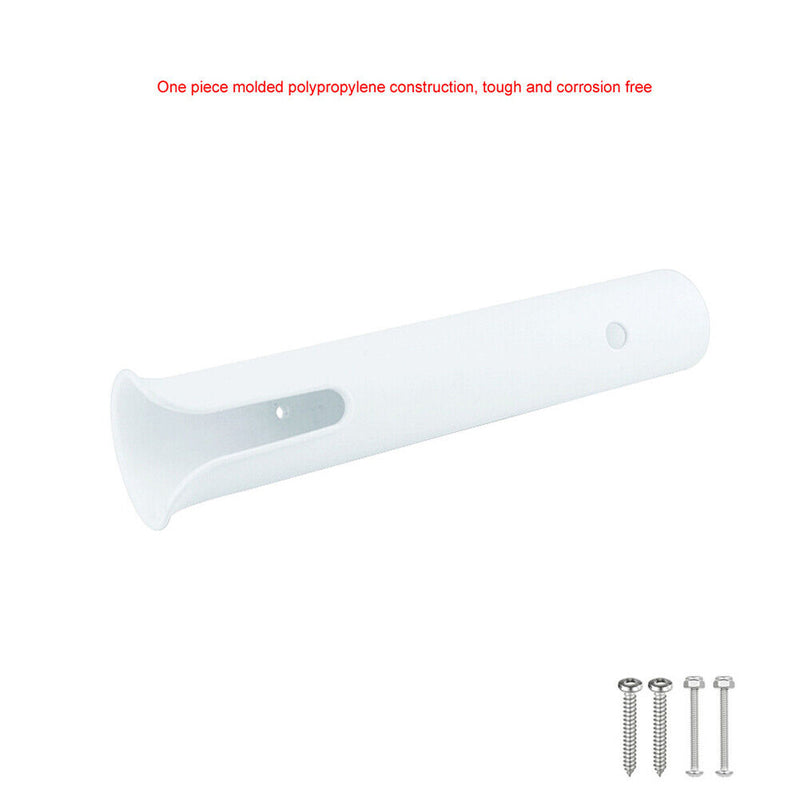 Plastic Fishing Rod Barrel Holder Vertical Inserting Pole Tube Stand Suppor