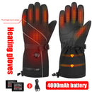 Unisex Touchscreen Winter Thermal Warm Gloves Anti-Brief Waterproof Fleece Lined