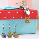 4pcs DIY Diamond Painting Special Shape Full Drills Owl Pendants Bags Key Chains