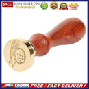 Retro Letter Envelope Wax Seal Stamps Wooden Handle Sealing Wax DIY Crafts Gi