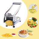 Vegetable Potato Chips Slicer Cutter with 2 Blades French Fries Making Chopper