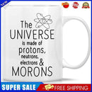 DIY Customized Morons Print Ceramic Coffee Tea Cup Drinks Handle Drinkware