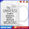 DIY Customized Morons Print Ceramic Coffee Tea Cup Drinks Handle Drinkware