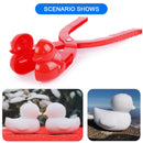 Plastic Duck Snowball Clip Winter Kids Outdoor Sports Sand Snow Ball Mold T