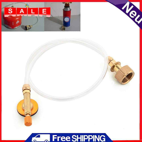Hiking Outdoor Camping Gas Refill Adapter Pipe Pipe Gas Tank Clutch Replacement