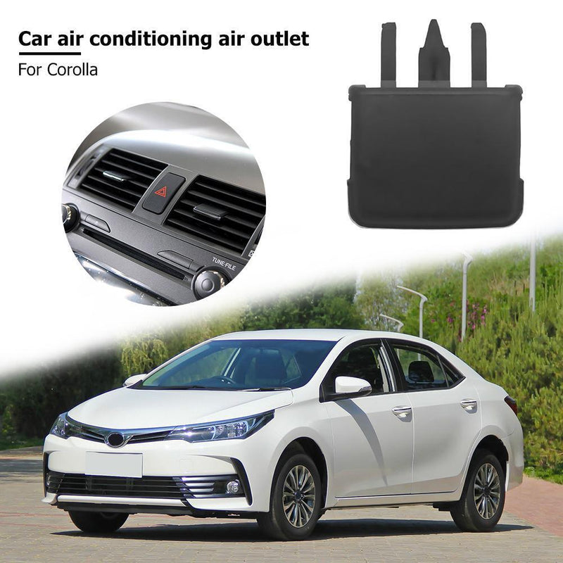 Air Conditioning A/C Air Vent Outlet Tab Clip Repair Kit for Corolla (Black