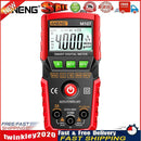 ANENG M107 4000 Counts Smart Digital Multimeter NCV DC AC Tester (Red) Newly