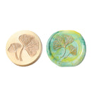 Grass Flower Wax Sealing Stamp Head Round Copper Stamps w/o Handle (ZR004) Newly