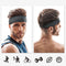 Wicking Running Cycling Elastic Pure Color Fitness Headband Men Sports Headband