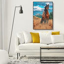 5D DIY Diamond Painting Horse Embroidery Full Drill Cross Stitch Mosaic Craft