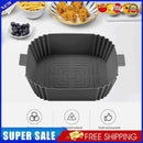 #A Silicone Air Fryer Pots Waterproof Reusable for Home Kitchen Oven Steamer Coo