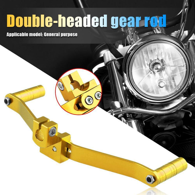 Dual Head Aluminum Motorcycle Gear Shift Shifter Lever for Motocross Motorbik
