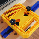 28pcs Woodworking Extended Feather Loc Board Kit Adjustable Bench Saw Tool