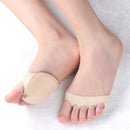 1Pair Cotton Half Insole Breathable Pain Relief Toe Support Pads Foot Care To