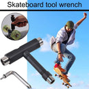 Wrench Skateboard Scooter Roller Skate Long Board T-Shape Tool Wrench Q3S9