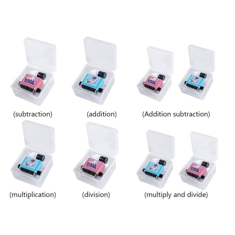 Roller Seal Recyclable for Math Practice Questions (Addition Subtraction)