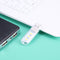 Mini Portable USB Book Light Bright Reading Lamp for Laptop (Yellow 3LED) Newly