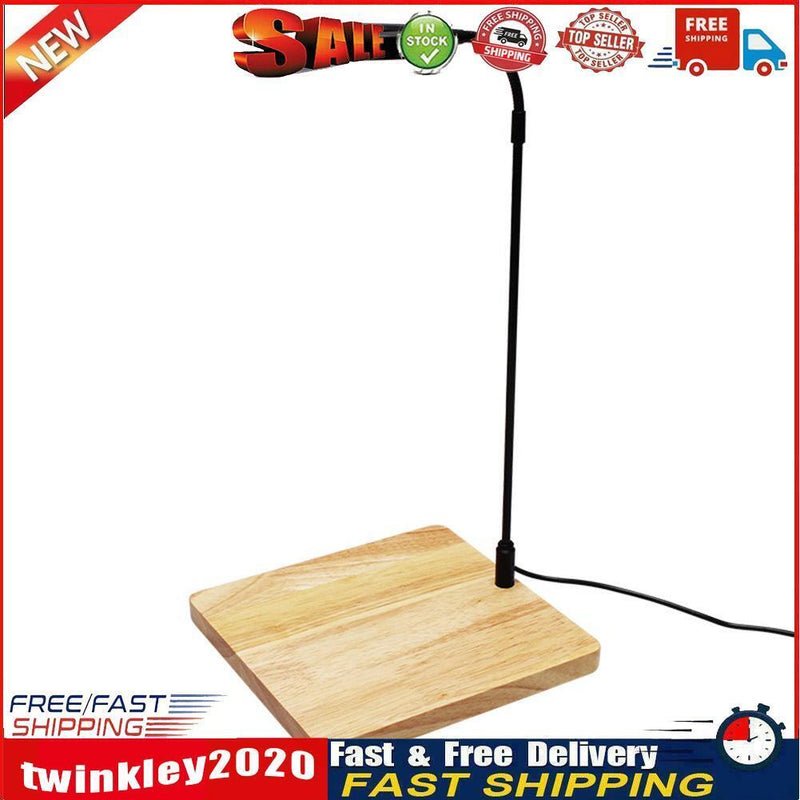 Potted Plants Light Wooden Board Landscape Aquarium LED Lamp (17x18.5cm) Newly