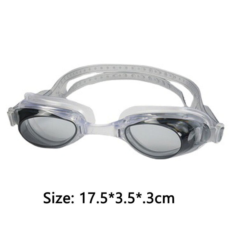 UV Protection Swimming Eyewear Water Sports Anti-fog Goggles with Storage Bag