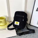 Ladies Fashion Corduroy Underarm Bags Women Winter Small Zipper Shopping Bag