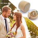 Custom Ring Box Personalized Wedding Engagement Wooden Ring Jewelry Bearer